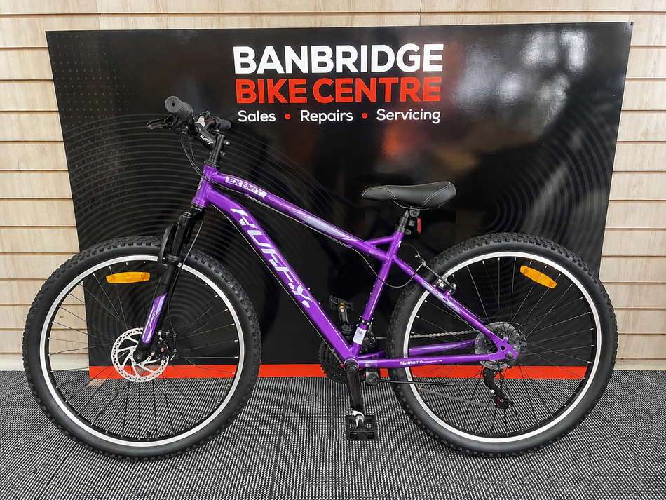 Huffy Extent 27.5 Inch Mountain Bike – Purple
