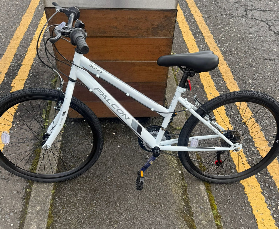 Falcon Aurora 24” Girls Bike - White
