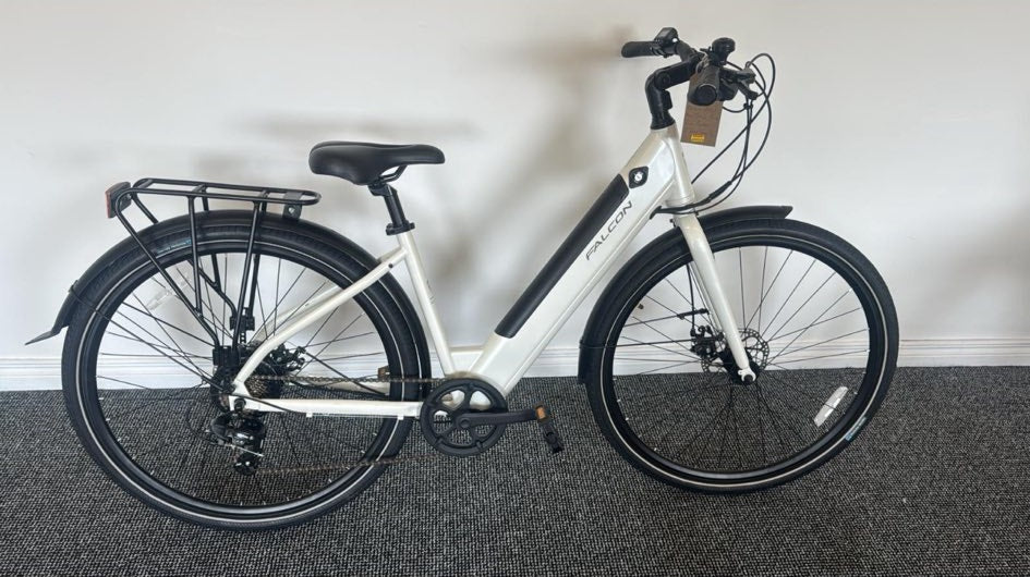 Falcon Liberty 700c Electric Bike - White