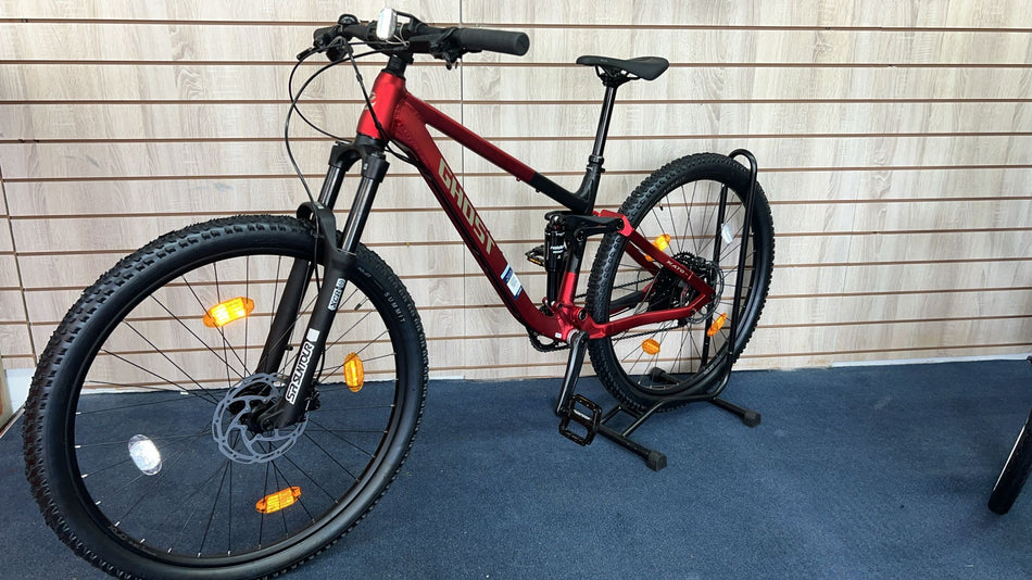 Ghost Kato FS 29” Wheel Full Suspension Mountain Bike (Medium) – Red