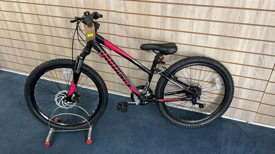 Ignite Radiance 24" Mountain Bike with Front Suspension & Disc Brake