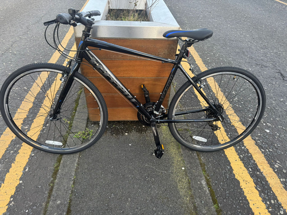 Vercelli Sierra Hybrid Bike - Black/Blue