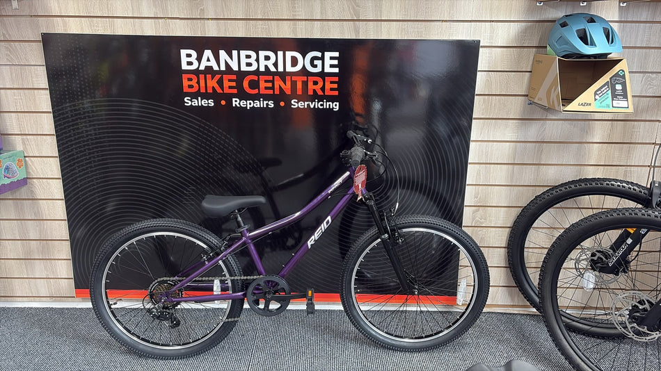 REID Impact 24 Kids Mountain Bike – Purple