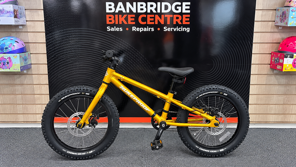Nukeproof Tracker 16 Inch Kids Bike – Yellow
